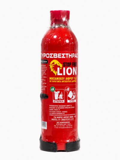 Πυροσβεστήρας Μηχανικού Αφρού 1Lt Stop Fire Lion